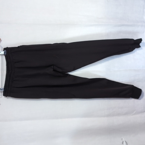 Rogers Sporting Goods Black Jogger Sweatpants Fleece Lined Size Medium - Picture 6 of 6